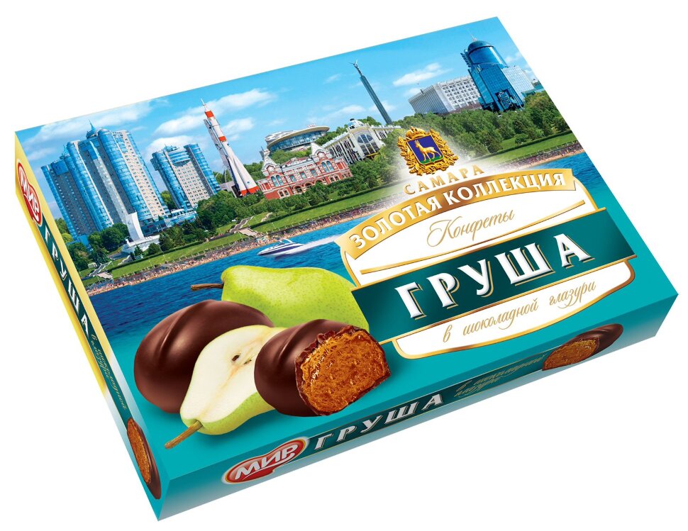  КФ МИР Груша в шоколадной глазури 160г  в Лянторе