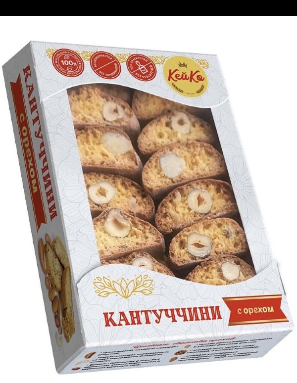 №3 Кей Ко Кантуччини с орехом, 200г    в Лянторе